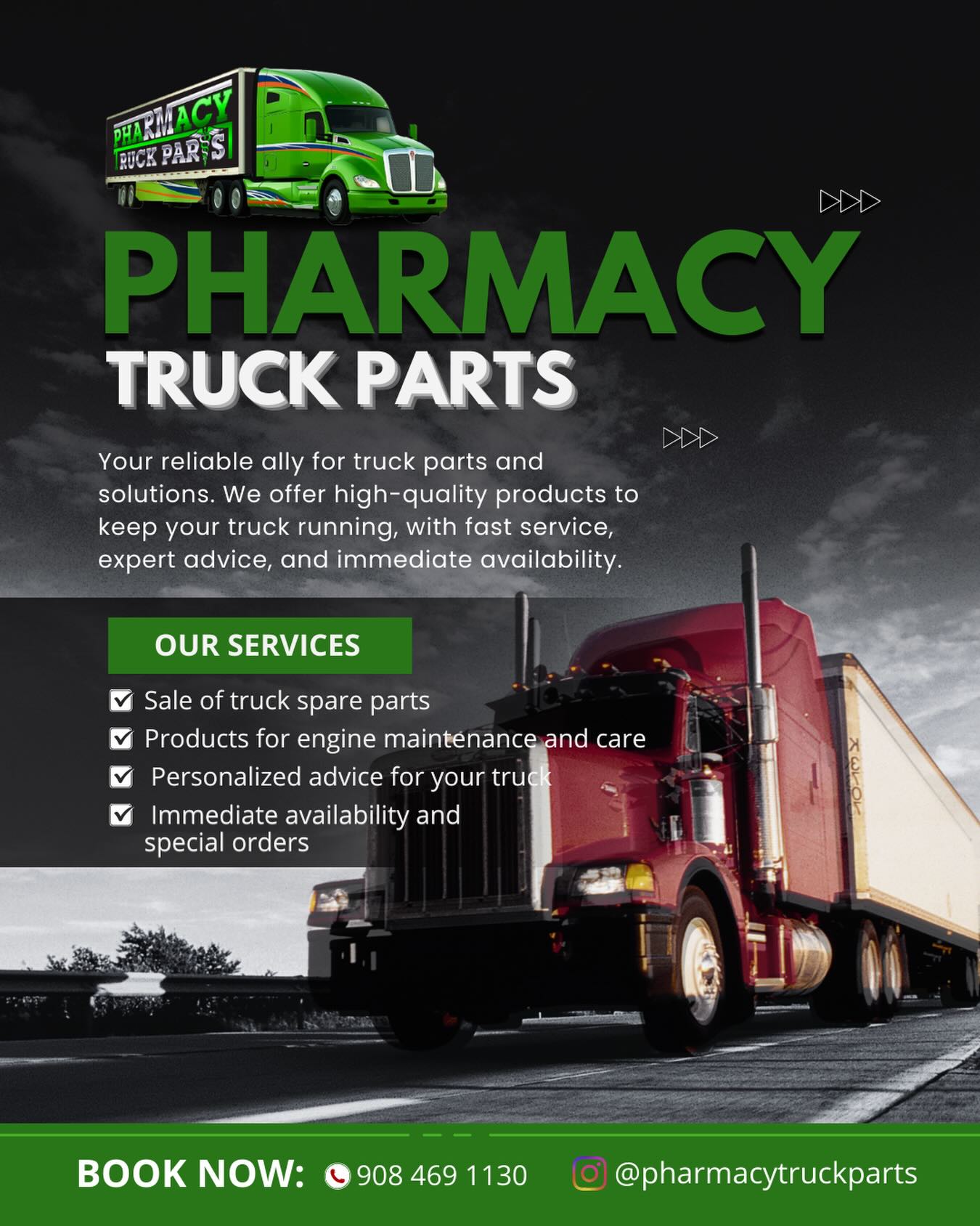 Pharmacy Truck Parts - Your reliable ally for truck parts